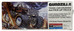 Monogram Quadzilla 4X4 Pick-Up Monster Truck Vtg 1984 1:24 Model Kit NEW SEALED