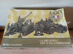 LNIB, Heller – AMX 13 VCA / AMX 13 155 & Commando, 1/35 Scale Model Kit