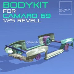 1:25-1:24 Scale Resin Revell 69 Camaro Bodykit