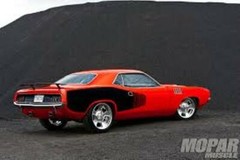 1971 Plymouth Barracuda “Billboards” 1/24th Scale Waterslide Decals BLACK Car