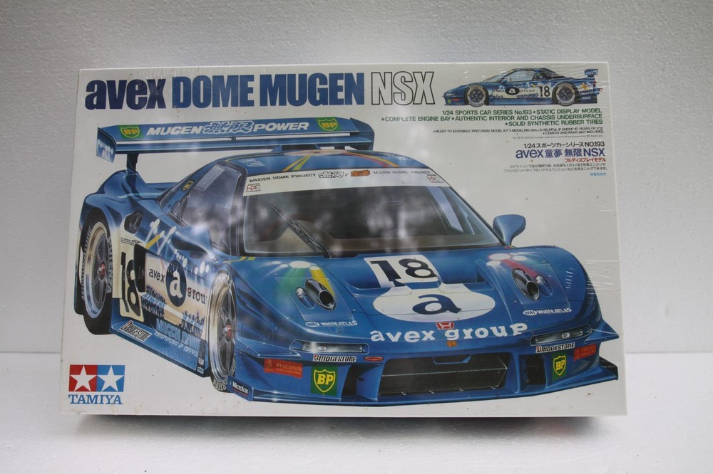Avex Dome Mugen Honda/Acura NSX Tamiya 1/24 Model Kit New in Sealed Box