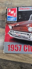 AMT Ertl 1957 Chevy Hard Top 1:25 Unassembled Not Painted Model Kit 31543