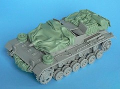 1/35 Scale Die-Cast Resin Model Assembled Kit Stug III C/D Accessories Set (N…