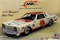 Salvinos JR Models JRMC1979TB #40 Travelers Whiskey 1978 Monte Carlo fantasy kit