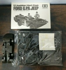 Tamiya 1/35 US Amphibian 4×4 Ford G.P.A. Jeep W 2 Figures #3543 Model B1-4-U