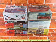 Revell MPC AMT Car Model Kit # 30032, 30046, 8072, 6310, 842/12, 85-2192 SEALED