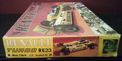 VTG PROTAR 1/12 MODEL KIT RENAULT RE23 FORMULA 1 RACE CAR COMPLETE