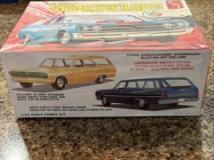 AMT 1965 CHEVELLE SUPERWAGON FACTORY SEALED INSIDE KIT! CIRCA 2012! VMCP!