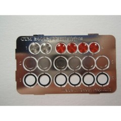 PHOTOETCHED US Tail Lights CTM24092 1/25 or 1/24 scale