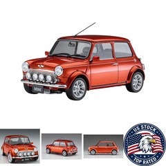 Unpainted Limited Edition 1/24 Mini Cooper Kit – Perfect for Adult Hobbyists