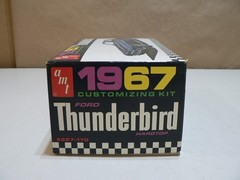 Vintage AMT 1967 Thunderbird H.T. 1/25 Model Kit 6227-170 New Open Box Parts