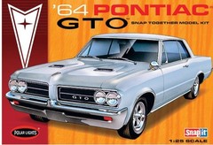 4 TIRES from 1964 Pontiac GTO Polar Lights 1:25 Model Kit 64