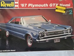 Vintage 1/25 REVELL ’67 PLYMOUTH GTX HEMI No. 7359 NOS FACTORY SEALED 1994