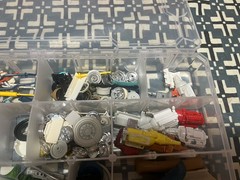 PLASTIC CAR MODEL 1/24TH SCALE MISC SPARE PARTS READY FOR NEW OWNER LARGE LOT!
