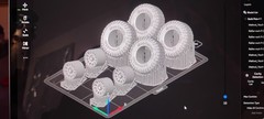 1/24 Scale Resin 17″ Bead lock Wheels & BF GOODRICH MT/TA TIRES X4 UNPAINTED