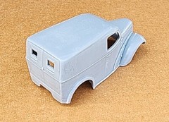 ABS-LIKE 3D RESIN PRINTED 1/24 1951 ANGLIA THAMES PANEL VAN GASSER DRAG BODY
