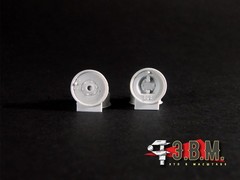 1:35 Resin Wheels for scale model GAZ AA MM
