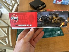Airfix#A1374,1/35 Cruiser Mk VIII Cromwell Mk VI ,OPEN BOX+Upgrade