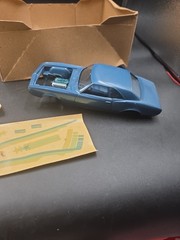 AMT ERTL 1968 Camaro Z28 Street Machines 1/25 Model Kit Open Started Body Engine