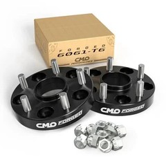 1 Inch Wheel Spacers Hubcentric 5×4.75 Compatible For Camaro 1.0″ (2pc) Black