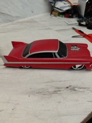 Model Junkyard/parts Plastic ,Nice Custom Car Lot Of 2 Christines