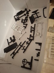 AMT ’67 SHELBY GT-350 MODEL CAR KIT BLK plastic 1:25 AMT834 Partially Together