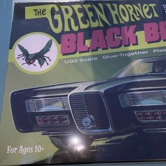 Green Hornet Black Beauty Plastic Assembly Glue-Together 1/32 Scale Model Kit(MK