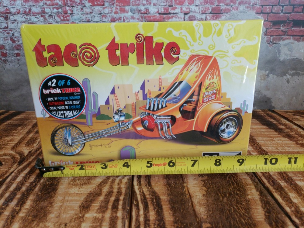 MPC 1/25 Taco Trike Trick Trikes Series MPC893 Plastics Car/Truck 1/24-1/25 NEW