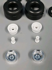 Revell 1/25 1957 CHEVY PRO SPORTSMAN WHEELS AND TIRES DRAG RACE PRO MOD