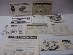 51 AMT, MPC, Monogram, and Revell Model Instructions
