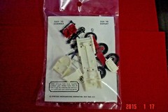 1902 Renault Model Kit Paris-Vienna Mini Antique Cars #9 Snap Kit France MISP