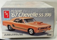 1/25 AMT Pro Street 1967 Chevelle SS 396 Model Tubbed Chassis #6986 NIB