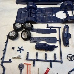 MPC Class Action Monte Carlo Vintage Blue Model Kit Missing Pieces For Parts