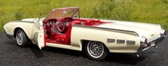 Ford Tbird Thunderbird Classic Car Hot Rod Built1:24Model Race1960s Carousel RED