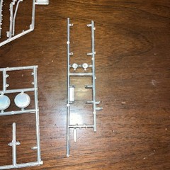 Vintage Plastic Model Chrome Parts And Pieces (Lot Jy487)