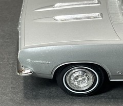 1967 MPC Plymouth Barracuda Hardtop Dealer Promo Car RARE Metallic Silver