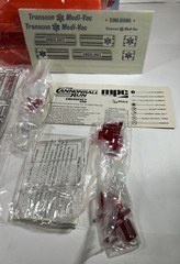 VINTAGE 1981-THE CANNONBALL RUN EMERGENCY VAN-Factory Sealed Parts Bag/Model Car