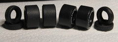 8 SUPER WIDE SPECIAL DRAG SLICKS (2 PAD PRINT G-YEAR (2) SUPER STREET & 4 FRONT