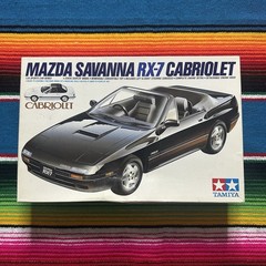 Tamiya 1/24 Mazda Savanna RX-7 Cabriolet Sports Car Series Model Kit Japan