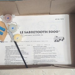 Craft House Flintstones Le Sabertooth 5000 1:20 Snap Fit Plastic Kit 72412