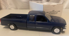 AMT/ERTL 1994 Chevrolet C-1500 Extended-Cab Pickup #6289 Blue Dealer PROMO NEW