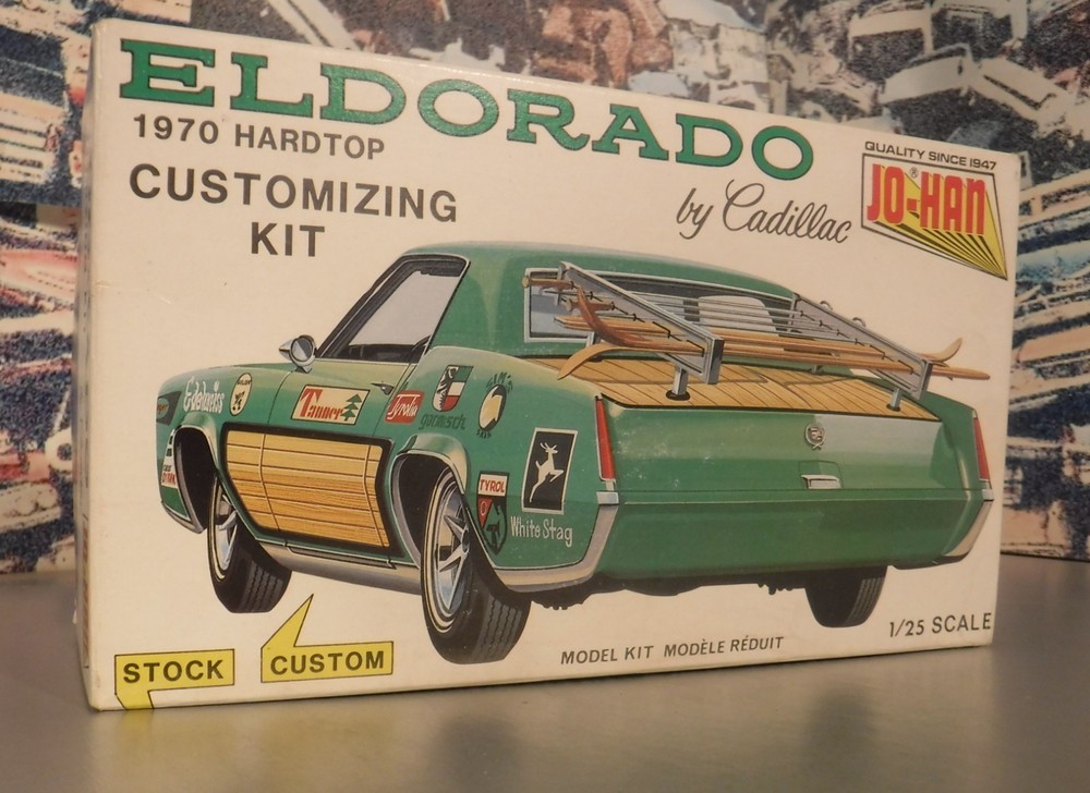 1970 Cadillac El Dorado Eldorado Hardtop 1:25 Scale Model Kit by JO-HAN