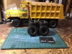 MACK DM 800 JERSEY MACK 1/25 SCALE Rubber Mud Flaps