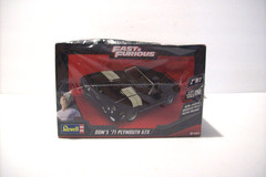 Revell FAST & FURIOUS DOM’S ’71 PLYMOUTH GTX, Factory Sealed, 1/25, 2020, READ!