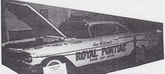 ACE WILSON’S ROYAL PONTIAC 1959-60 1/24th – 1/25th Scale Waterslide Decals