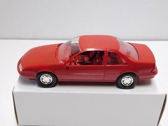 1988 CHEVY BERETTA PROMO MODEL IN RED 1.24 NEW IN THE BOX