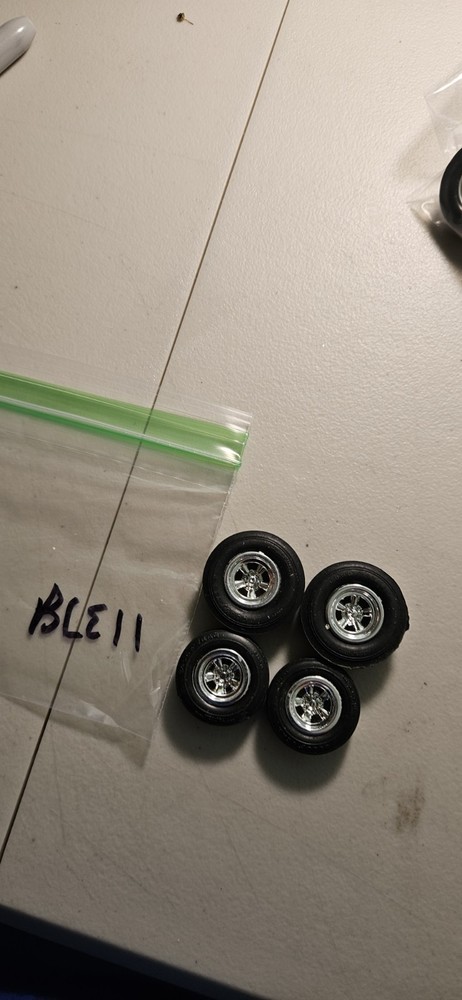 MODEL CAR SLICKS, TIRES AND MAGS BLE11