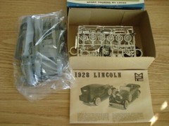 MPC 1928 LINCLIN SPORT TOURING by LOCKE 1/25 SCALE PLASTIC MODEL