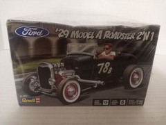 REVELL 2020 Ford ‘29 Model A Roadster 2’N1 1:25 Model Kit ~ NEW