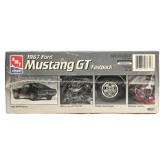 VTG AMT ERTL 1967 Ford Mustang GT Fastback 1:25 Plastic Scale Model #6631 1994